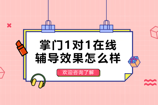 天津掌門1對1在線輔導效果怎么樣-天津掌門1對1在線輔導效果好不好