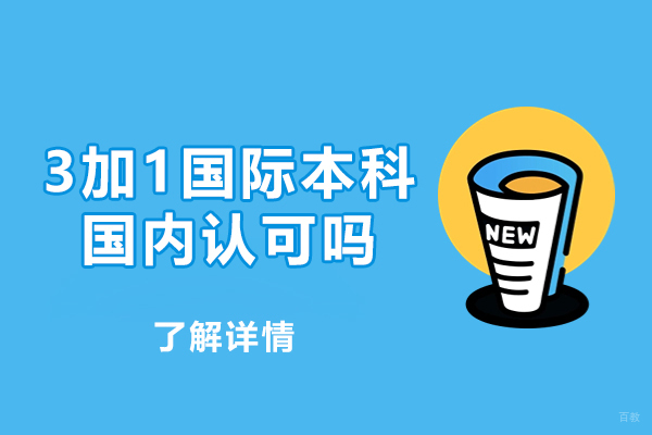 南昌3加1国际本科国内认可吗