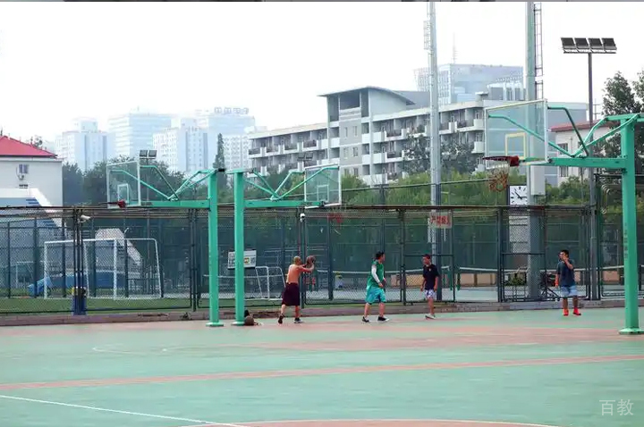篮球场环境