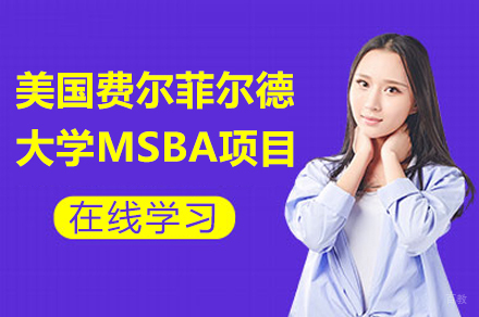 美国费尔菲尔德大学MSBA招生简章