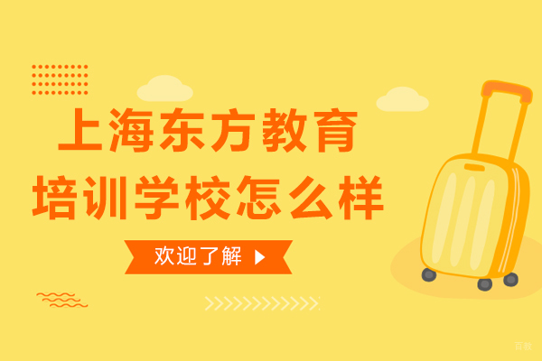 上海早教中小学-上海东方教育培训学校怎么样-好不好