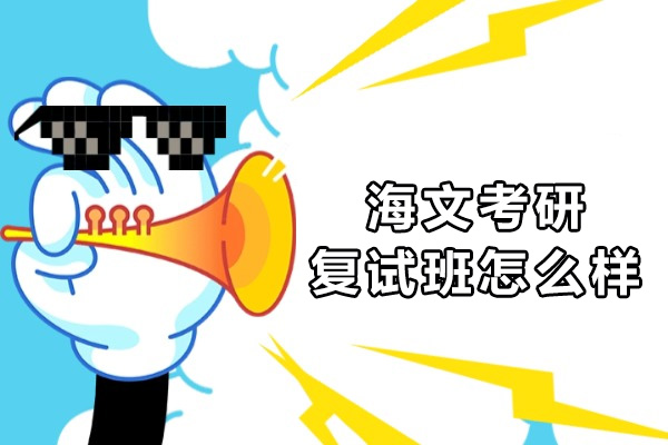 上海海文考研复试班怎么样-海文考研复试班有哪些