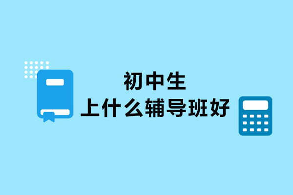 初中生上什么辅导班好