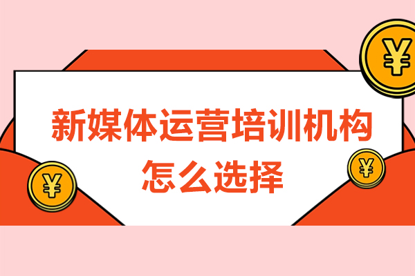 廣州新媒體運(yùn)營(yíng)培訓(xùn)機(jī)構(gòu)怎么選擇