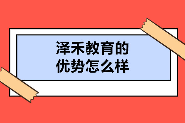 青島澤禾教育的優(yōu)勢怎么樣-澤禾教育有哪些好處