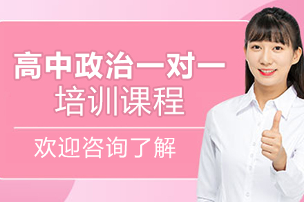 高中政治一对一培训课程