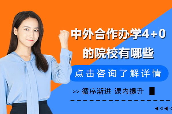 中外合作办学4+0的院校有哪些