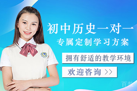 初中历史一对一辅导课程