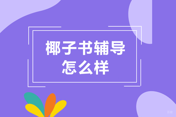 沈阳椰子书辅导怎么样