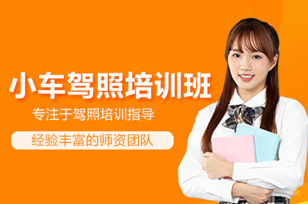 小车驾照培训班