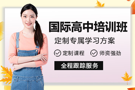 杭州国际高中培训班