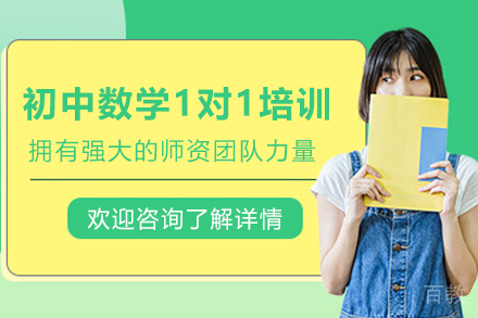 遵义初中数学1对1培训班