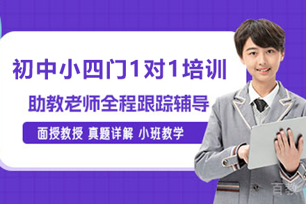 遵义初中小四门1对1培训班