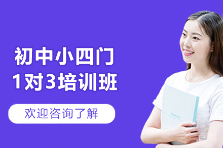 遵义初中小四门1对3培训班