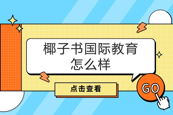 杭州椰子书国际教育怎么样-好不好