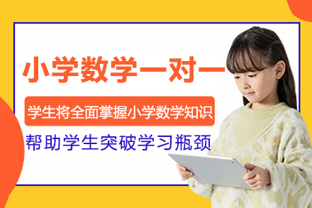 杭州小学数学一对一辅导课程