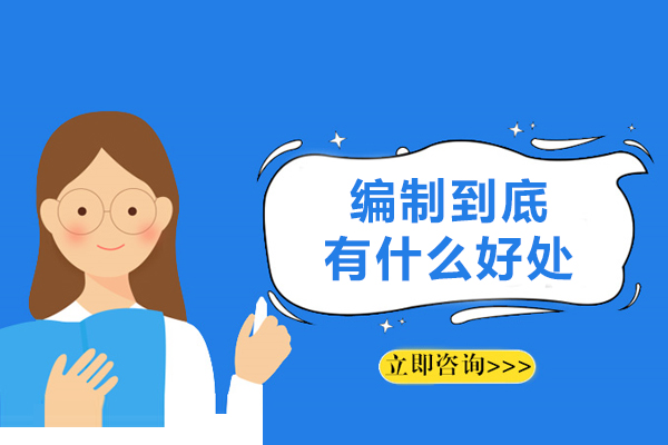 编制到底有什么好处-编制有什么用