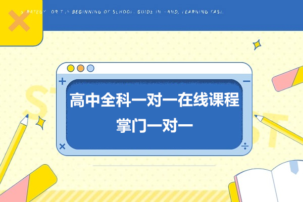 高中全科一对一在线课程-上海掌门一对一