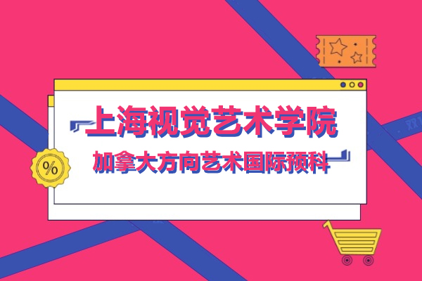上海视觉艺术学院加拿大方向艺术国际预科招生详情