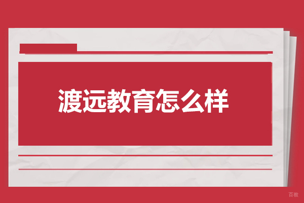 武汉渡远教育怎么样