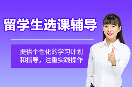 北京留学生选课辅导