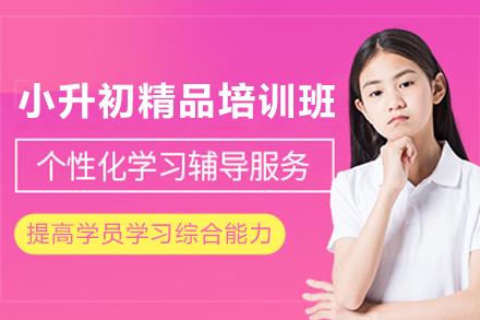 天津小升初精品培训班