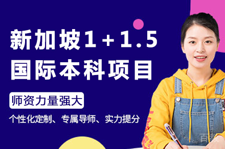 新加坡1+1.5国际本科项目