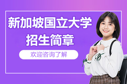 新加坡国立大学招生简章