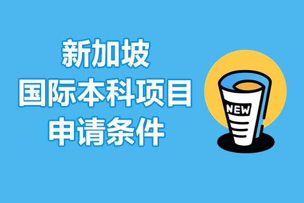新加坡国际本科项目申请条件-澜大仰能教育