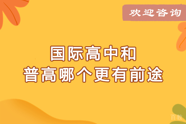 国际高中与普通高中对比解析:课程体系与升学路径深度解读