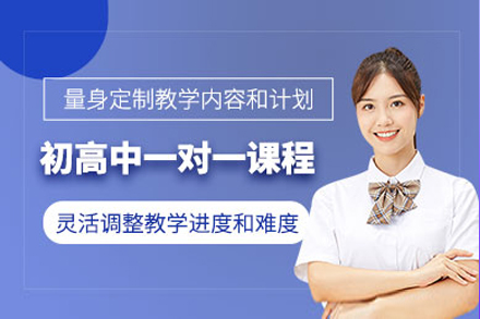 上海初高中一对一辅导课程