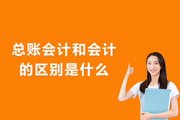总账会计和会计的区别是什么