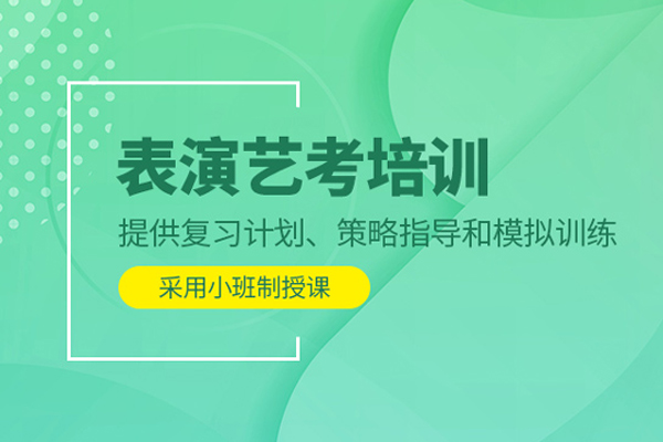 北京表演藝考培訓課程