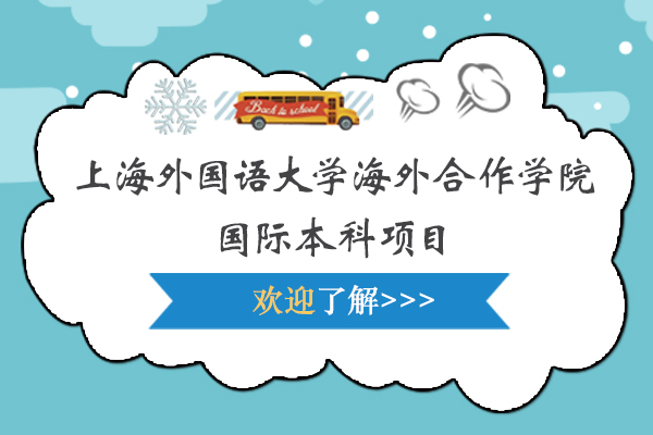 上海外国语大学海外合作学院国际本科项目