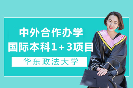华东政法大学中外合作办学国际本科1+3项目