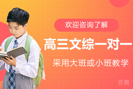 南京高三文综一对一辅导班