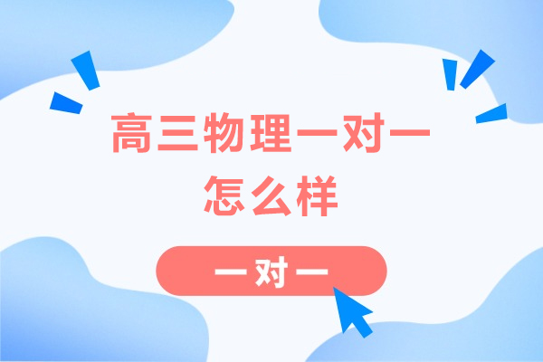 高三物理一对一怎么样