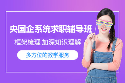央国企系统求职辅导班