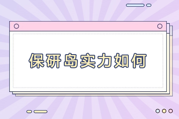 大连保研岛实力如何