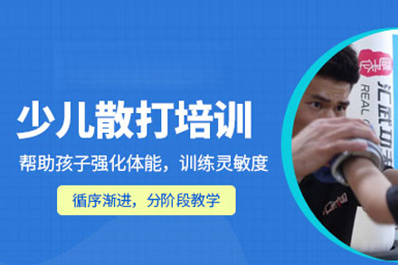 少兒散打培訓班