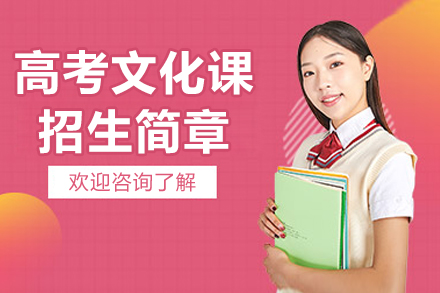 上海高考文化课招生简章
