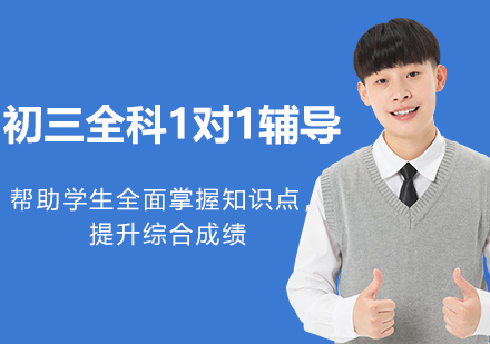 南京初三全科1对1个性化辅导课程