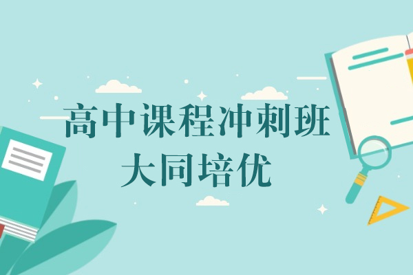 上海高中课程冲刺培训机构-大同培优