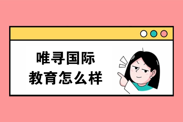 大连唯寻国际教育怎么样