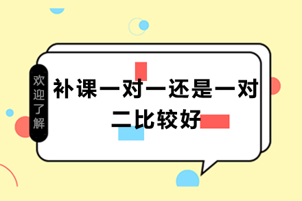 补课选一对一还是一对二？从3大核心维度看适配方案