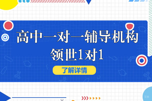 上海早教中小学-上海高中一对一辅导机构-领世1对1