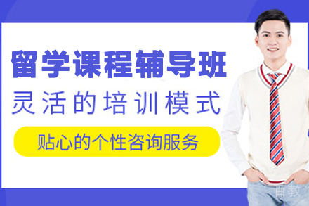 贵阳留学课程同步辅导班