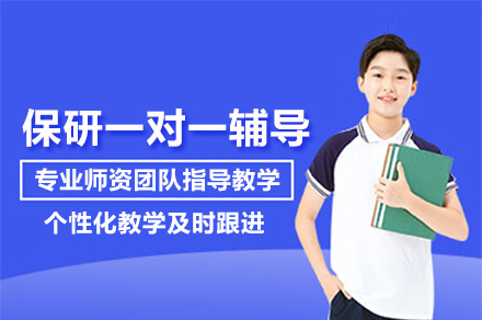 保研一对一辅导班