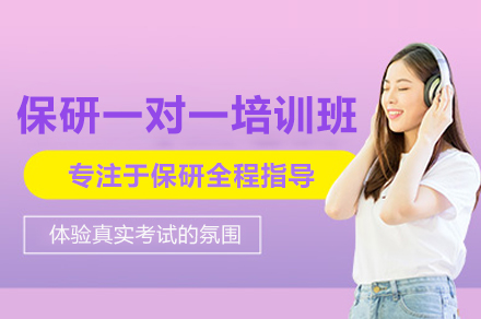 保研一对一培训班