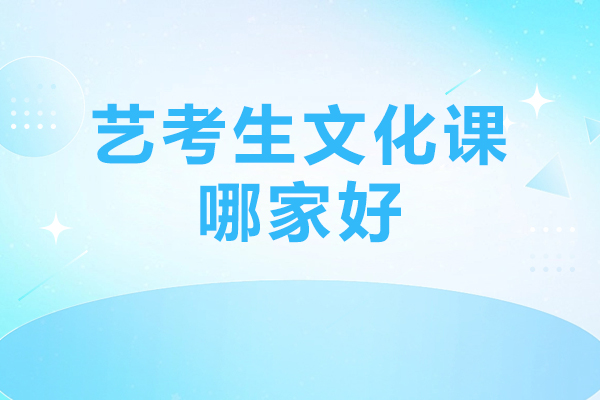 北京艺考生文化课哪家好